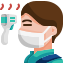 Temperature check required Icon
