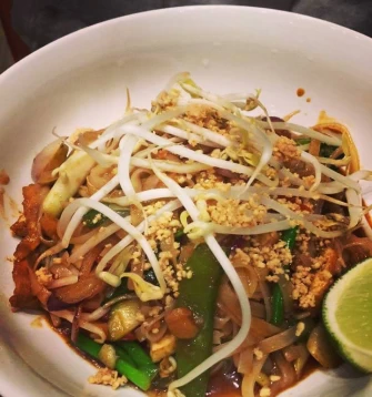 Pad Thai At Herban Fix Vegan Kitchen In Atlanta