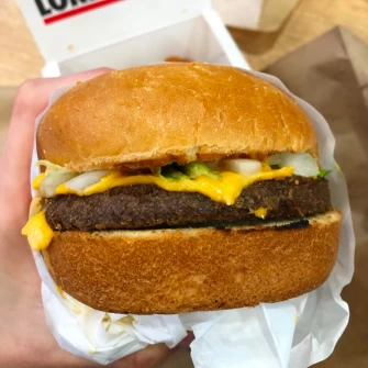 Burger At Lord of the Fries In Wellington