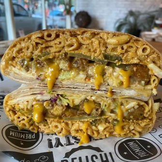 Crunchwrap Special At The Bye and Bye In Portland