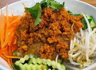 Vegan Food At Sunflower Thai Restaurant In Auckland