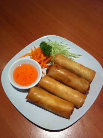 Spring Roll At Sunflower Thai Restaurant In Auckland