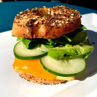 Vegan Food At Glowing Juices In Los Angeles