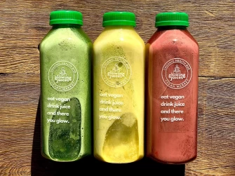 Juice At Glowing Juices In Los Angeles