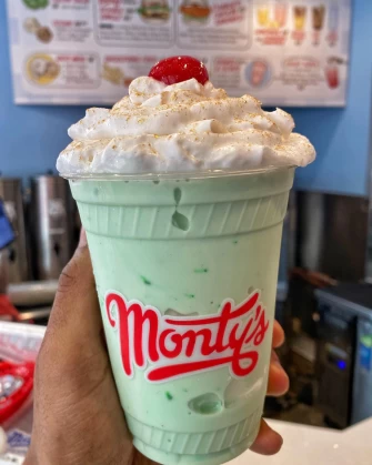 Shake At Monty's Good Burger - Echo Park In Los Angeles