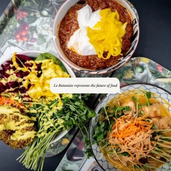 Vegan Plate At Le Botaniste - Soho In New York City