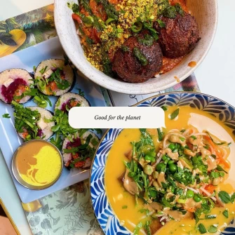 Veggie Balls At Le Botaniste - Soho In New York City