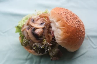 BUrger At Soulkofa In New York City