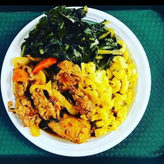 vegan plate At Uptown Veg In New York City