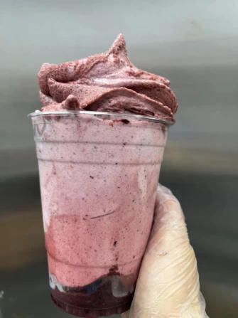 Ice Cream Shake At Happy Zoe Vegan Bakery