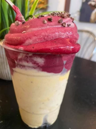 Ice Cream Shake At Happy Zoe Vegan Bakery
