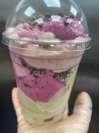 Ice Cream Shake At Happy Zoe Vegan Bakery