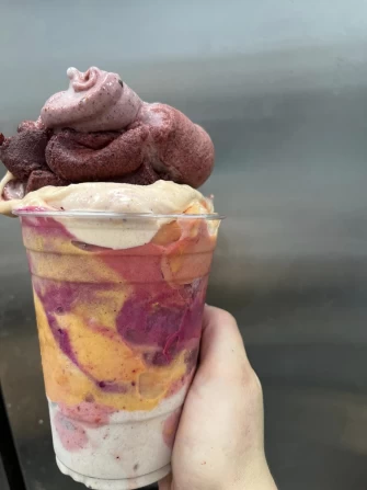Ice Cream Shake At Happy Zoe Vegan Bakery