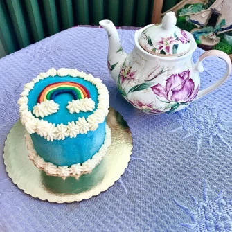 Vegan Cake At Glitter Thicket In Nyack