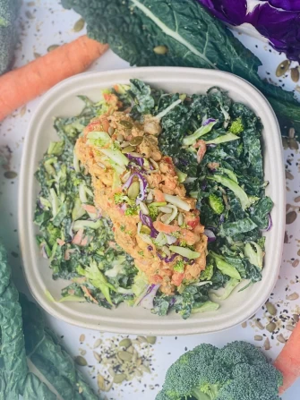 Kale Garbanzo Salad