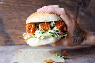 Vegan Burger At Fogwood + Fig In Port Jervis