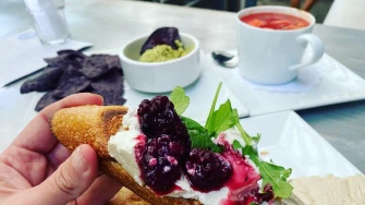 Vegan Food At Garden Cafe of Woodstock In Woodstock