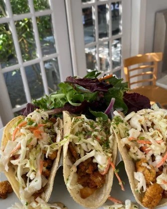 Vegan Food At Garden Cafe of Woodstock In Woodstock