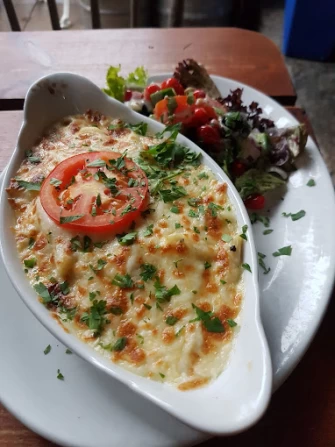 Vegetarian Food At The Blue Note Cafe In Glastonbury