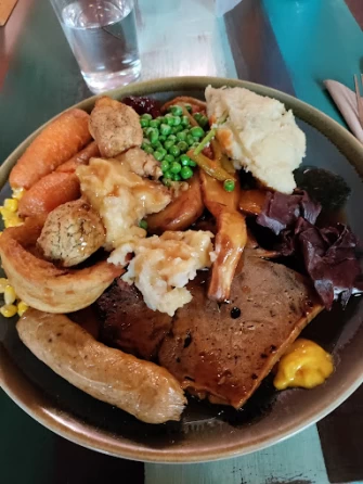 Vegan Food At The Barn Pub & Restaurant In Rugby