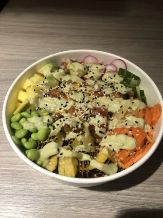 Vegan Food At Kanu Poké In Shrewsbury