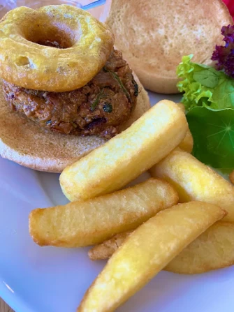Vegan Food At River Green Restaurant In Norwich