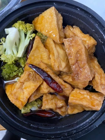 Vegan Food At Yuan Fu Vegetarian In Rockville