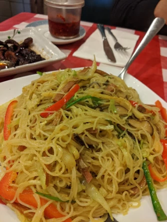 Vegan Food At Yuan Fu Vegetarian In Rockville
