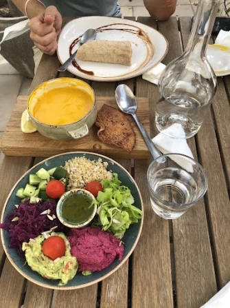 Vegan Food At Little Erth In Dubai