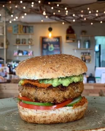 Vegan Food At Little Erth In Dubai