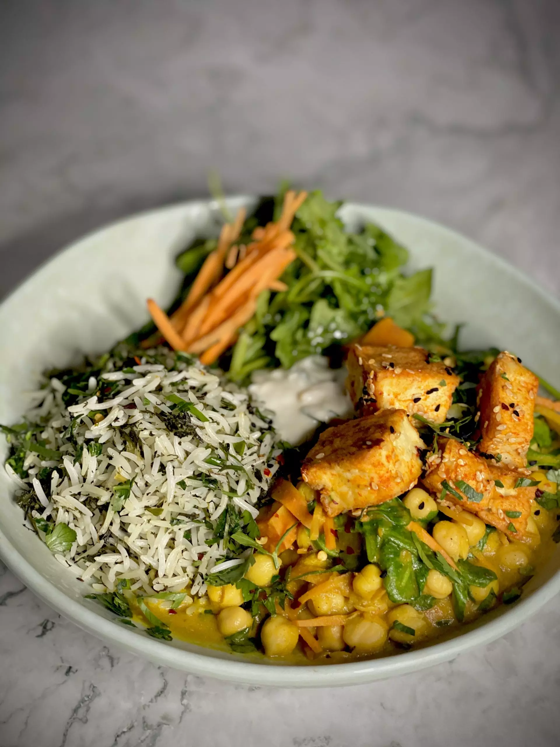 Chickpea Curry At Kin Cafe In London