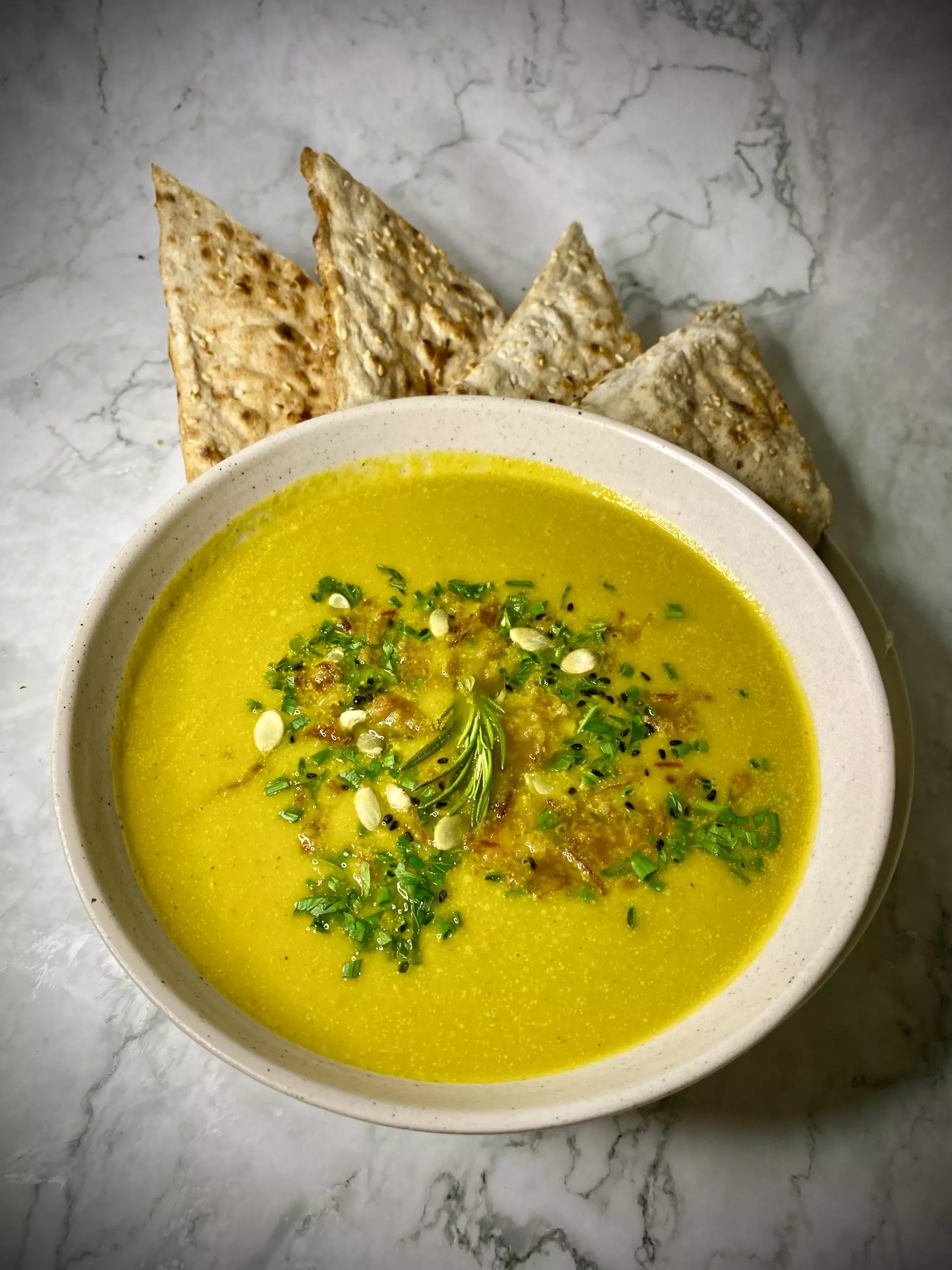 Lentil Soup At Kin Cafe In London