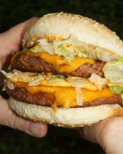 Burger At Marty's V Burger - Kips Bay In New York City