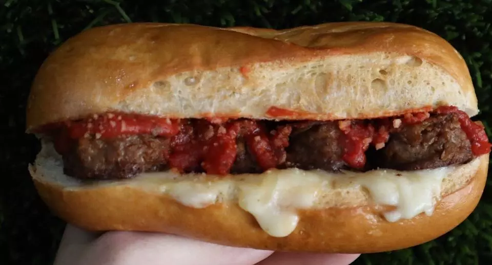 Hot Dog At Marty's V Burger - Kips Bay In New York City