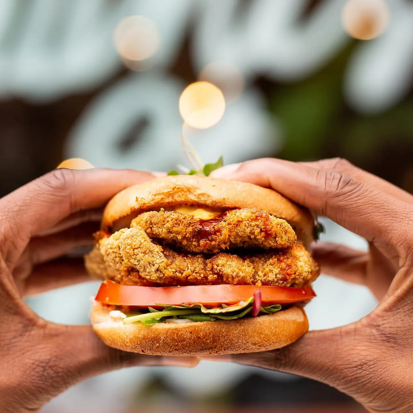 Burger At Aunts et Uncles In Brooklyn